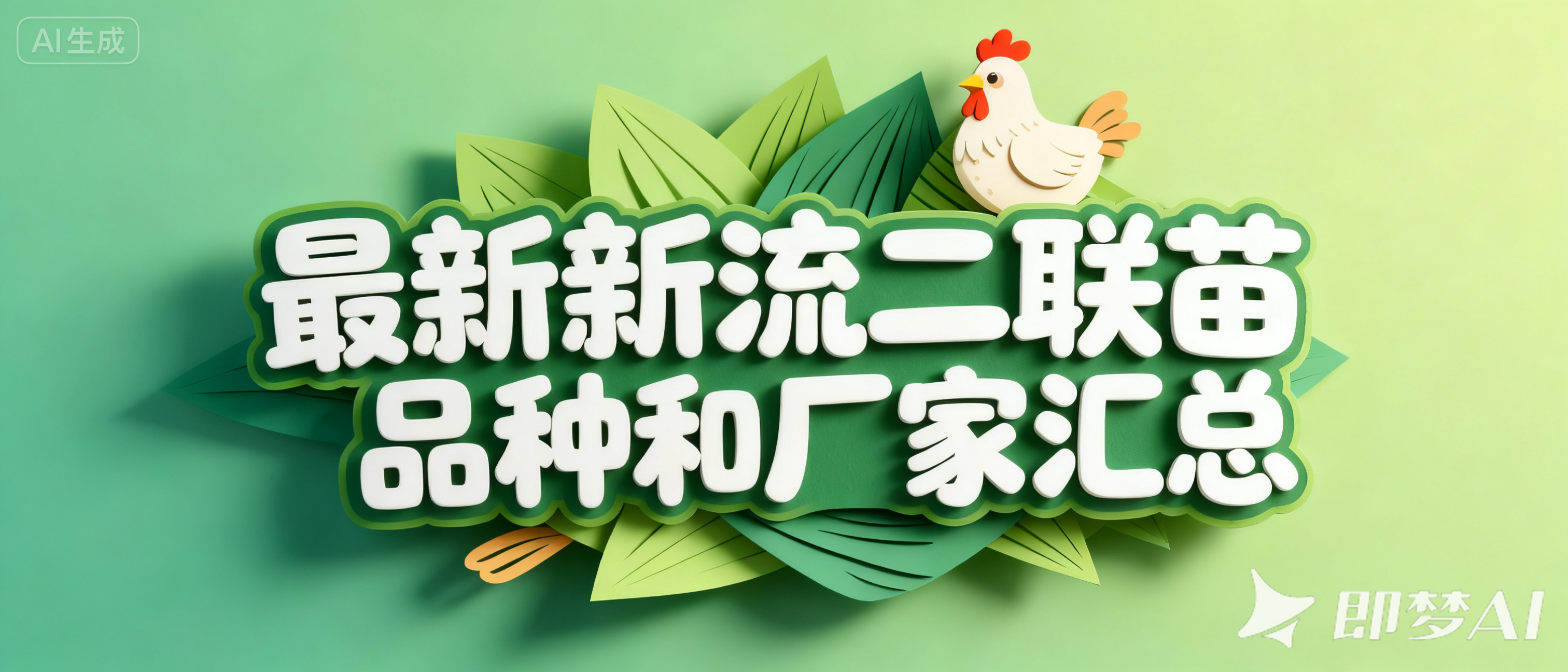 最新新流二联苗品种和厂家汇总（2024年版）
