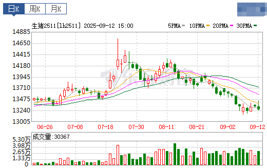 2025.09.13 今天猪价行情分析