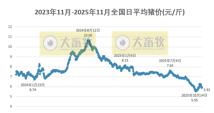 2025.11.07今天猪价行情分析