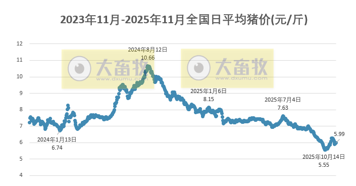 2025.11.09今天猪价行情分析