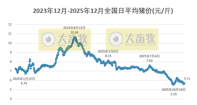 2025.12.01今天猪价行情分析
