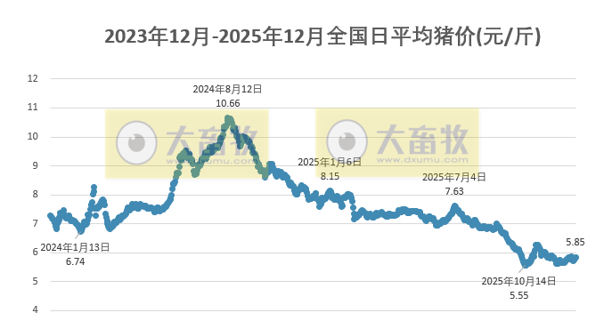 2025.12.25今天猪价行情分析