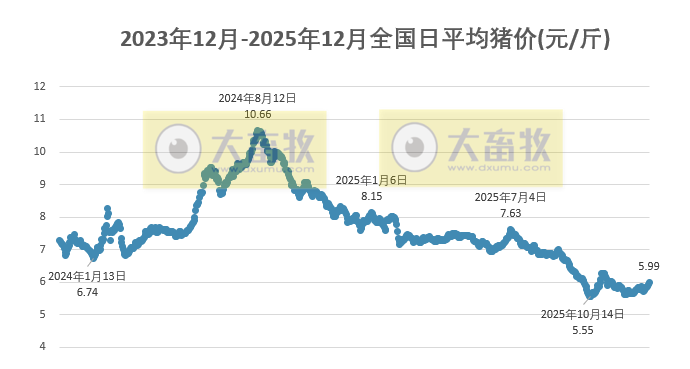 2025.12.29今天猪价行情分析