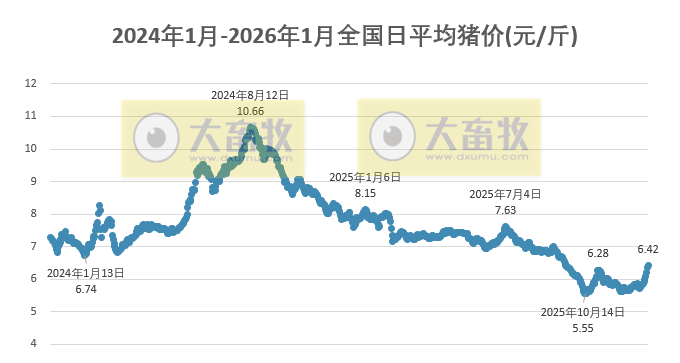 2026.01.02今天猪价行情分析