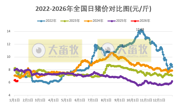 2026.01.08今天猪价行情分析