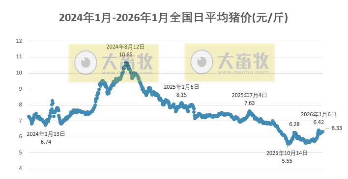 2026.01.12今天猪价行情分析