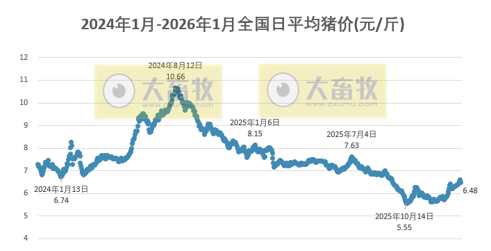 2026.01.22今天猪价行情分析