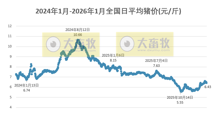 2026.01.27今天猪价行情分析