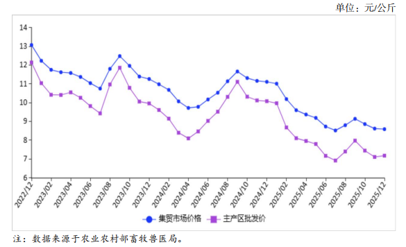 2025年12月国内禽蛋市场行情分析——鸡蛋价格先涨后跌