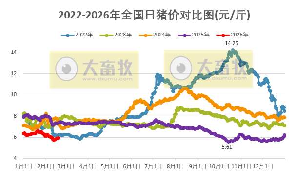 2026.02.18今天猪价行情分析