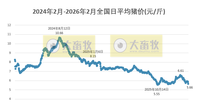 2026.02.24今天猪价行情分析